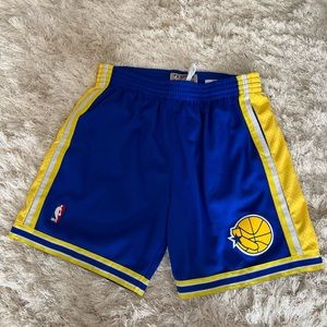 Golden State Basketball Shorts NWOT